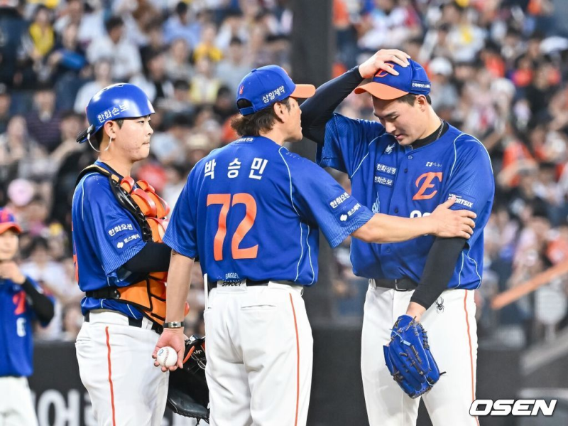 한화 박준영 3실점 교체, 김경문 감독이 극찬 쏟아낸 반전 이유