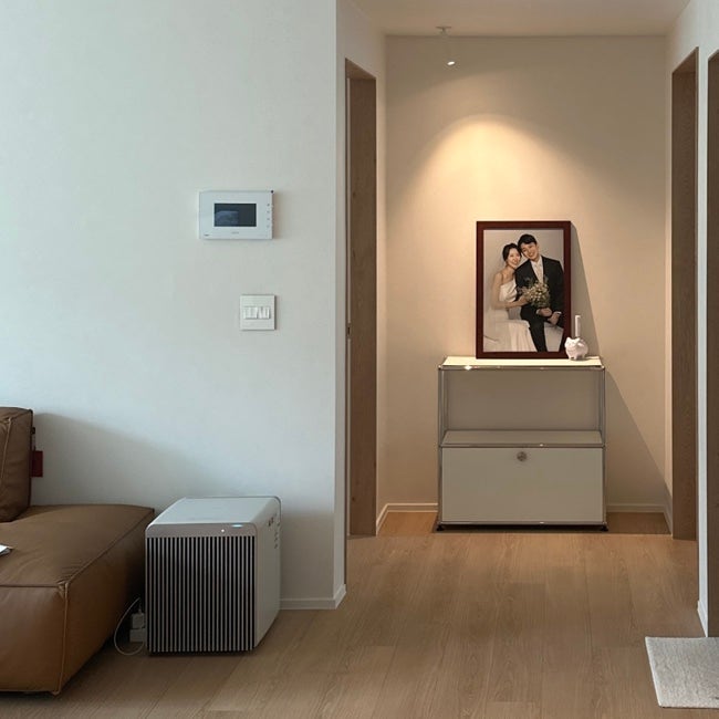USM Haller 1x2 (2단 오픈) 수납장 퓨어 화이트 : 더리움 구매 후기, 무인양품(MUJI) 수납함 활용법