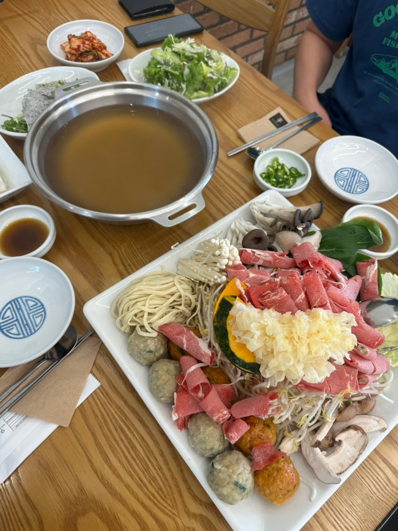 화성 비봉 손수만두 굴림만두 만두샤브전골 재방문 N번째