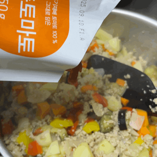 한살림 토마토 농축으로 풍미 살린 여름카레 만들기
