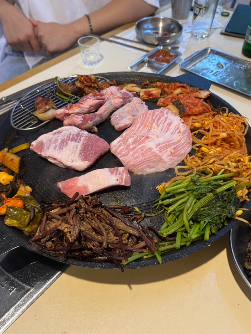 공덕역 맛집 월화식당 마포본점 블루리본 삼겹살 예약 내돈내산