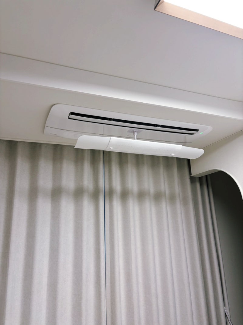 천장형에어컨바람막이 에어컨 직바람 차단 스토움 윈드바이저