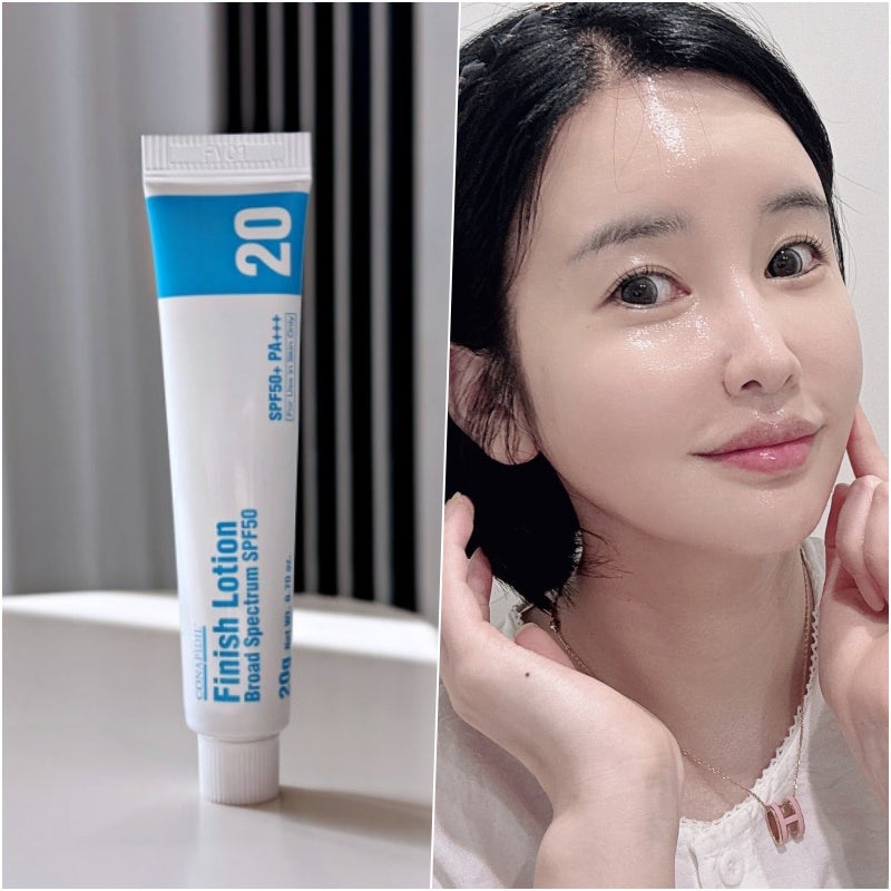 코나피딜 선크림 초특가 할인 비교 불가한 자연스러운 파데프리 톤업 피니쉬로션 내돈내산 ....