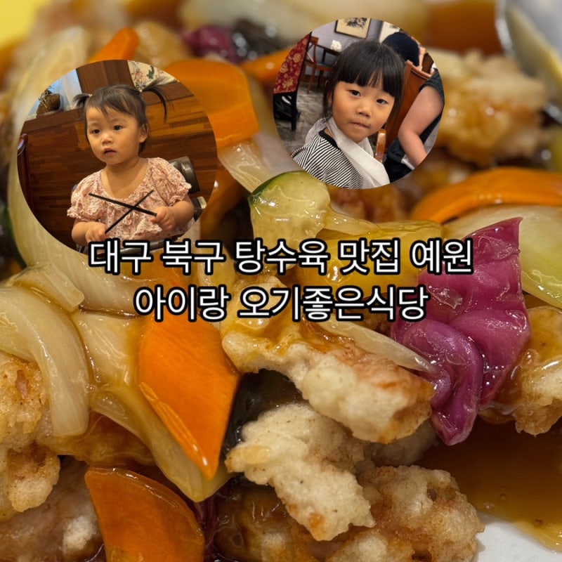 대구 북구 탕수육 맛집 예원, 옛날 탕수육이 맛있는 아이 데리고 가기 좋은 북구청 근처 중국....