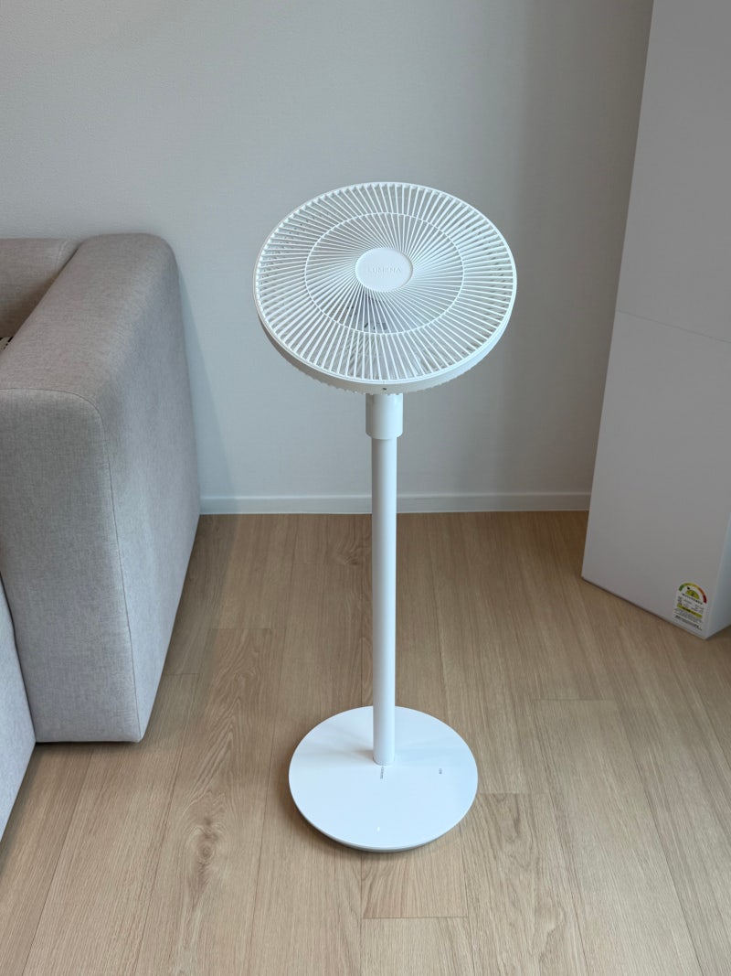 루메나 무소음 BLDC 무선선풍기 써큘레이터 FAN CLASSIC 3 장단점 솔직 후기