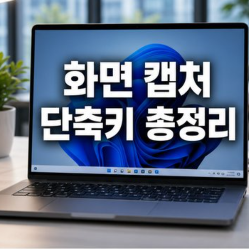 화면 캡처 단축키 ! 윈도우 스크린샷 저장 위치부터 전체 캡처까지 총정리