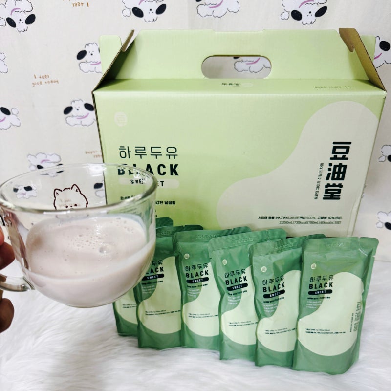 검은콩두유 추천, 두유당 하루두유 리뷰