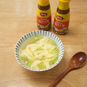 계란국레시피 하림 오리지널 치킨스톡 요리, 계란국 끓이는법