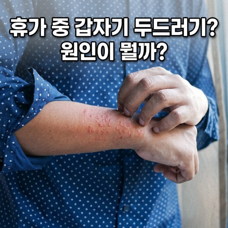 여름휴가 중인데 두드러기 왜 생길까? 음식·햇빛·벌레 예방법