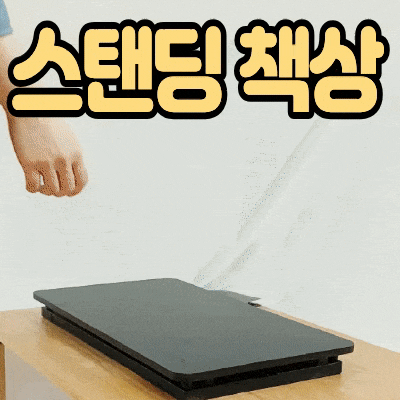 의자병 무서워 바꾼 높이조절 스탠딩 책상 모션데스크 찐 후기
