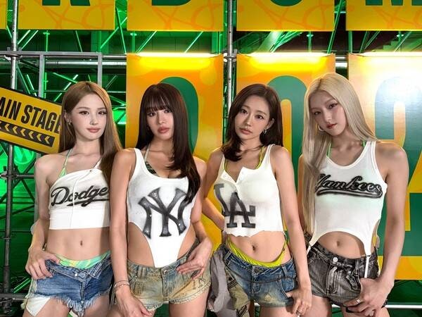 나띠가 작정하고 나왔다…키스오브라이프, 워터밤 무대 ‘시선 강탈’