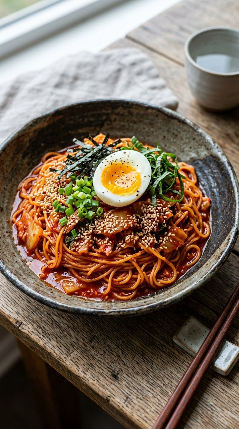 백종원 김치비빔국수 만드는법 묵은지로 새콤달콤하고 시원하게 만드는 황금 양념장