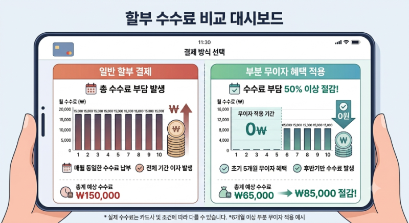 [재테크치트키] 무이자 할부 축소 끝? 큰돈 결제 부담 줄이는 '부분 무이자 및 분할 상환' 치....