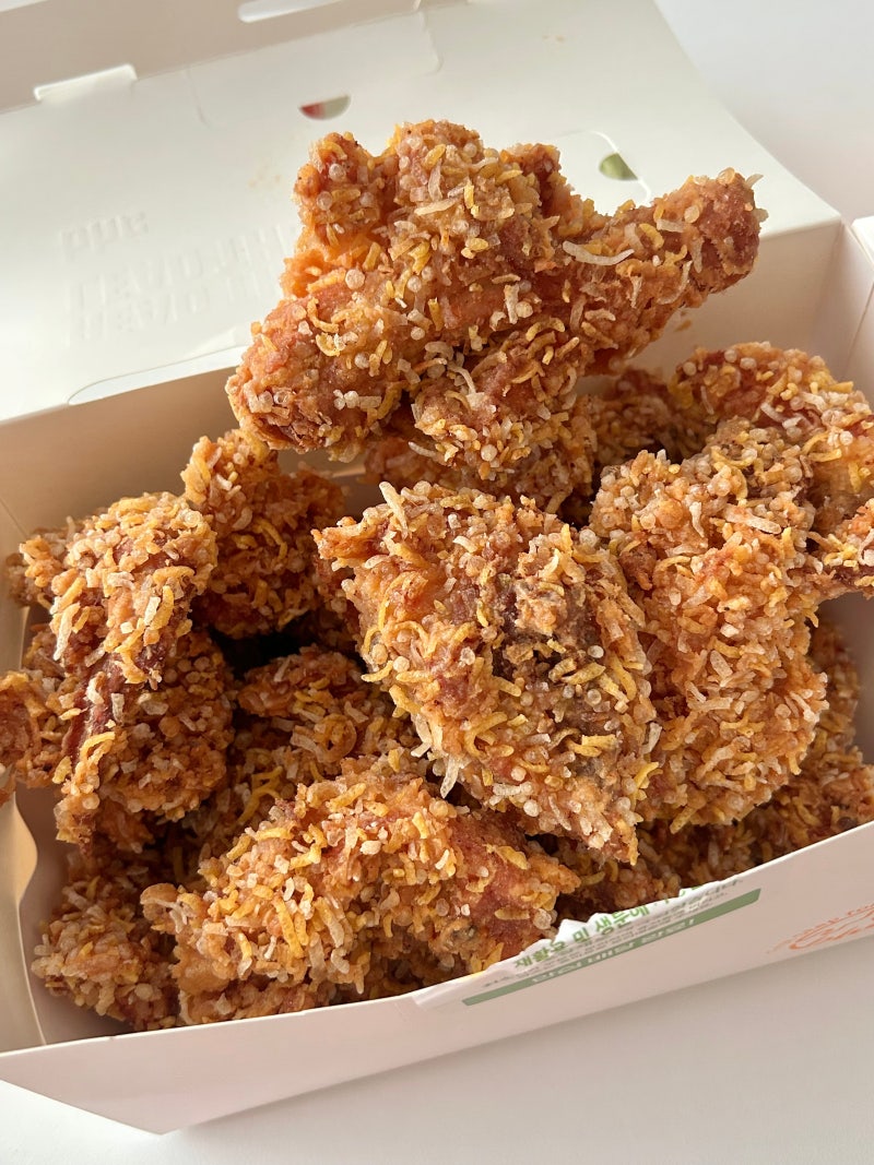 BHC 치킨 최애치킨 콰삭킹 재재재주문한 존맛탱 치킨 칼로리 가격 내돈내산 후기