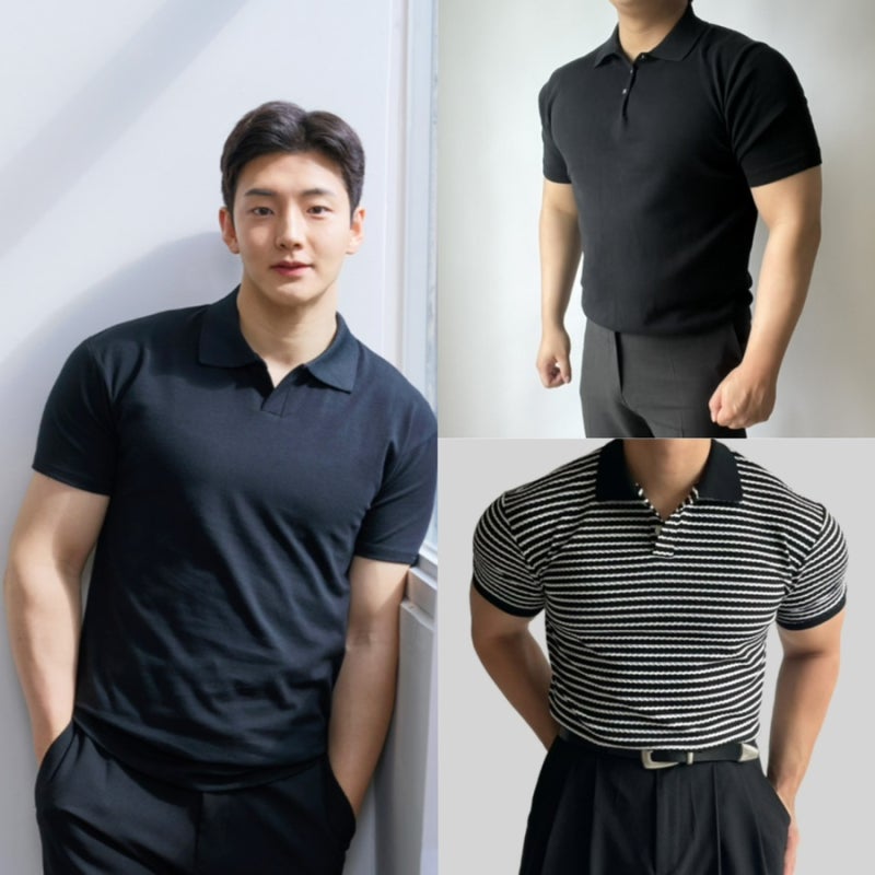 머슬핏 카라티 남자 여름 옷 추천