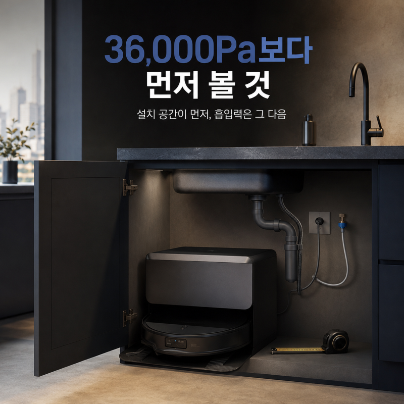 로보락 S10 MaxV Slim 직배수 설치·높이·성능