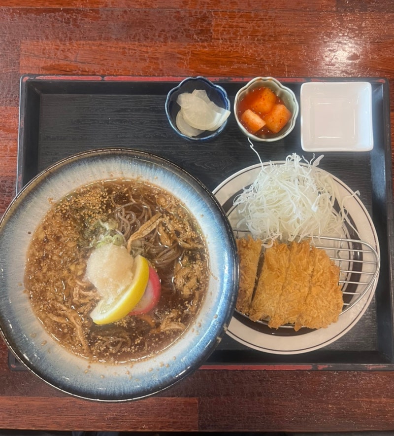 [부산 범일동] 범내골 웨이팅 돈까스 모밀 맛집 _카이젠모밀돈까스세트