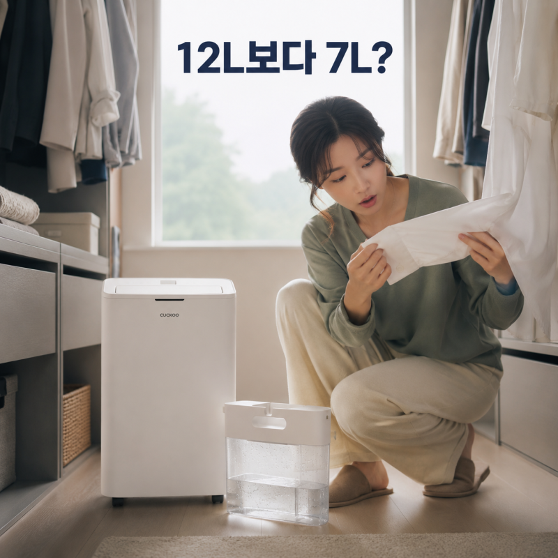 쿠쿠 제습기 12L DH-T12701GW 구매 기준