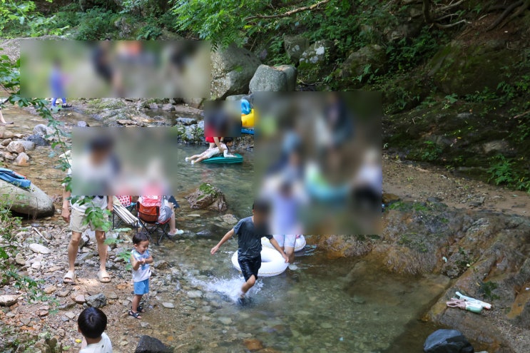 담양 가볼만한곳 담양 계곡 한재골 물놀이 명소 7/25일 실시간