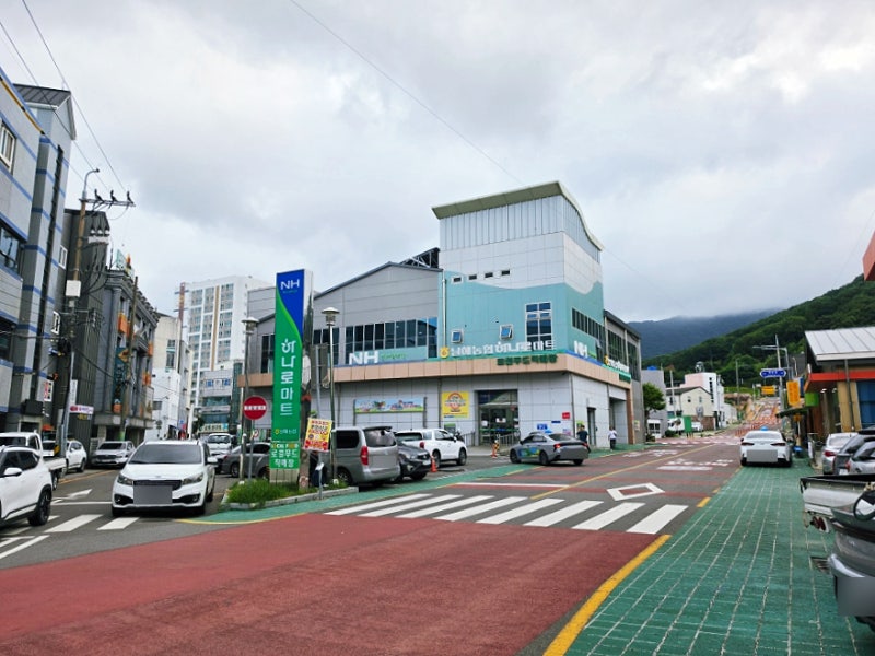 하나로마트 남해농협본점, 남해시장 가는 길 잠깐 들른 장보기