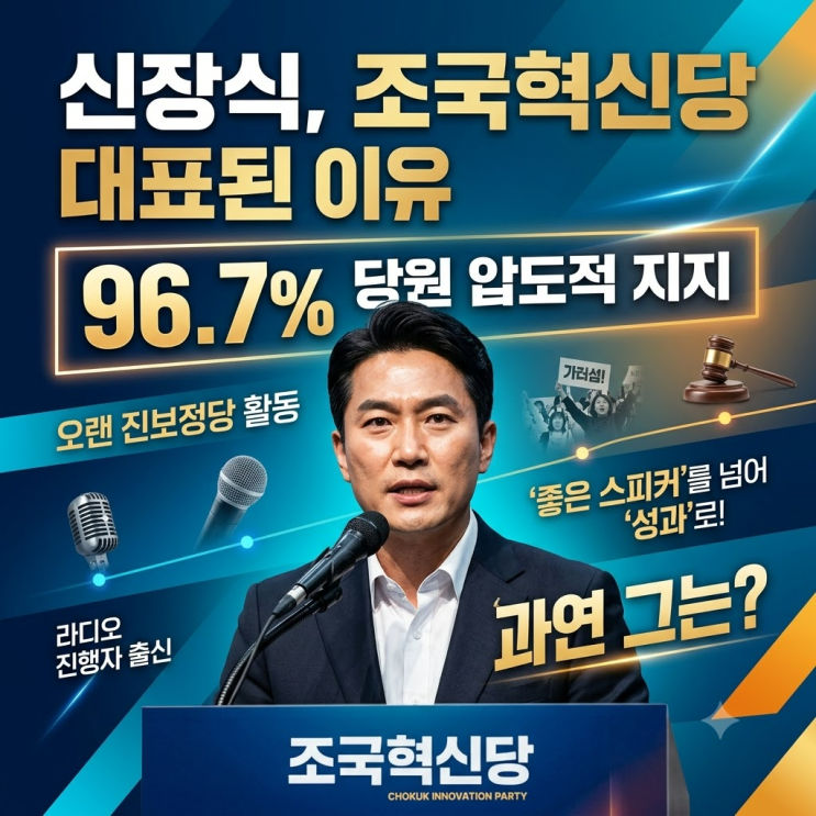 <b>신장식 국회의원</b>, 당대표가 된 이유