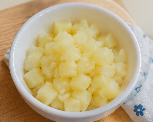 아기 무염 감자조림 레시피, 돌아기 반찬으로 부드럽고 맛있게!