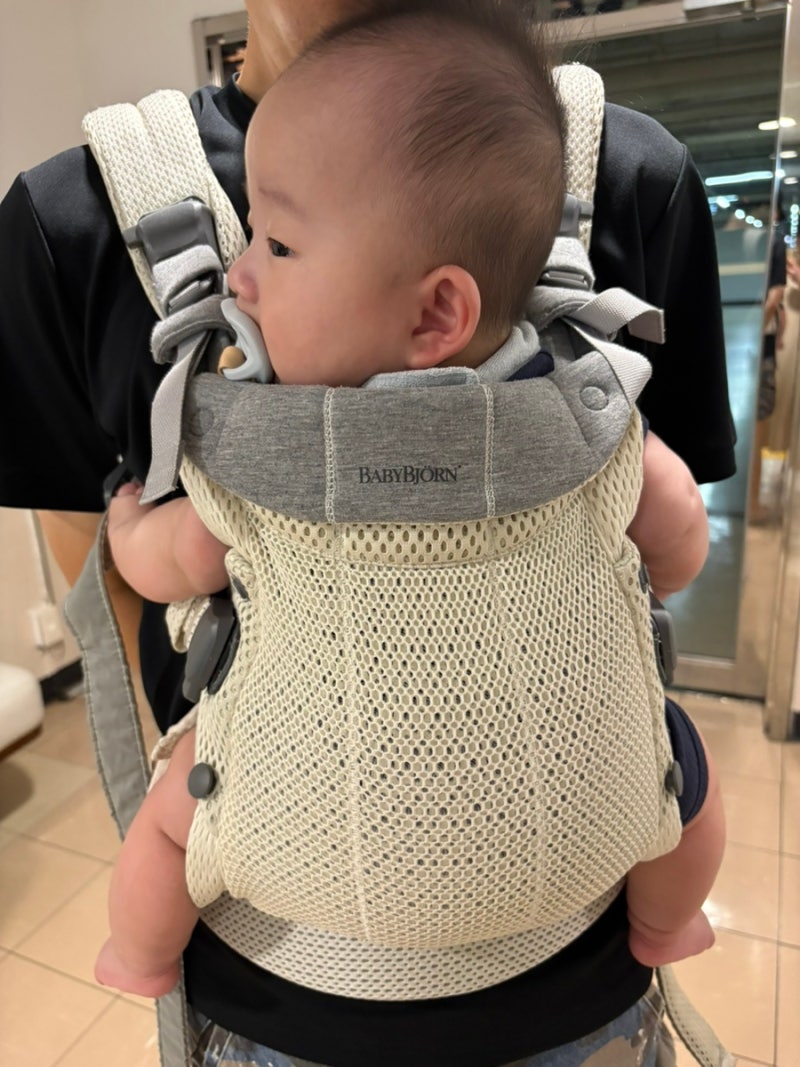 베이비뵨 하모니 착용법 사용법 사용시기