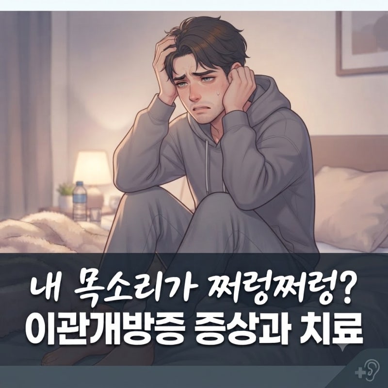 이관개방증 증상과 원인, 병원 치료법 총정리 (임신, 체중감소, 이명, 아이유)