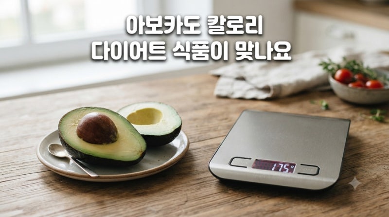 아보카도 칼로리 | 다이어트 식품이 맞는 건지 따져봤어요