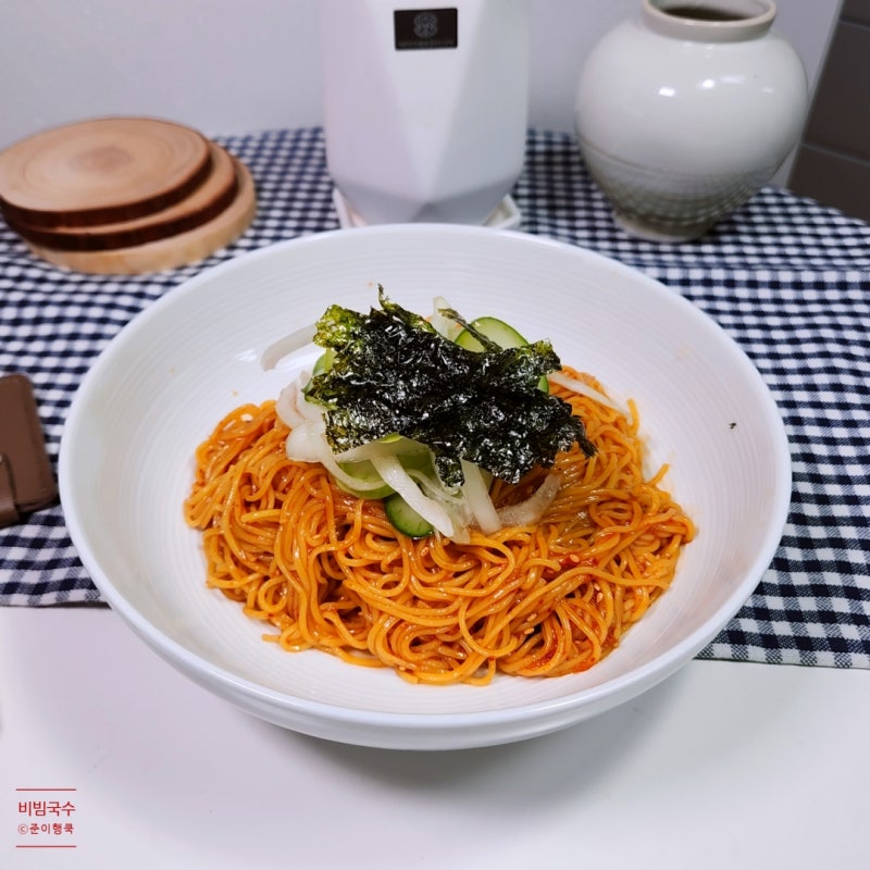 실패 없는 류수영 비빔국수 새콤달콤 양념장 황금 레시피