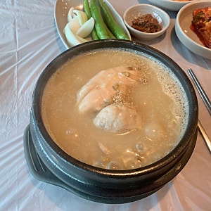 평택 고덕 맛집 :: 이화영녹두삼계탕 예약 필수 여름보양식