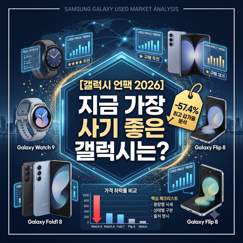 [갤럭시 언팩 2026] 워치9·폴드8 출시 후 지금 가장 사기 좋은 갤럭시는? | MSL Galaxy Weekly Report #1