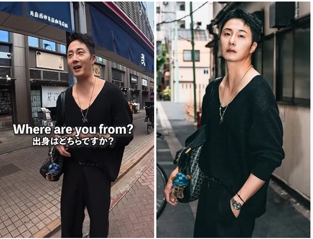 일본 도쿄 거리에서 우연히 찍힌 정일우, 현지에서도 "배우 포스" 화제…아마존 프라임 '범죄....