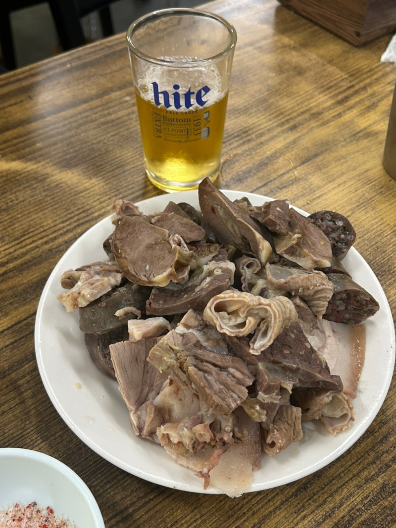 최자로드 제주 맛집 광명식당 동문시장 노포 순대국밥