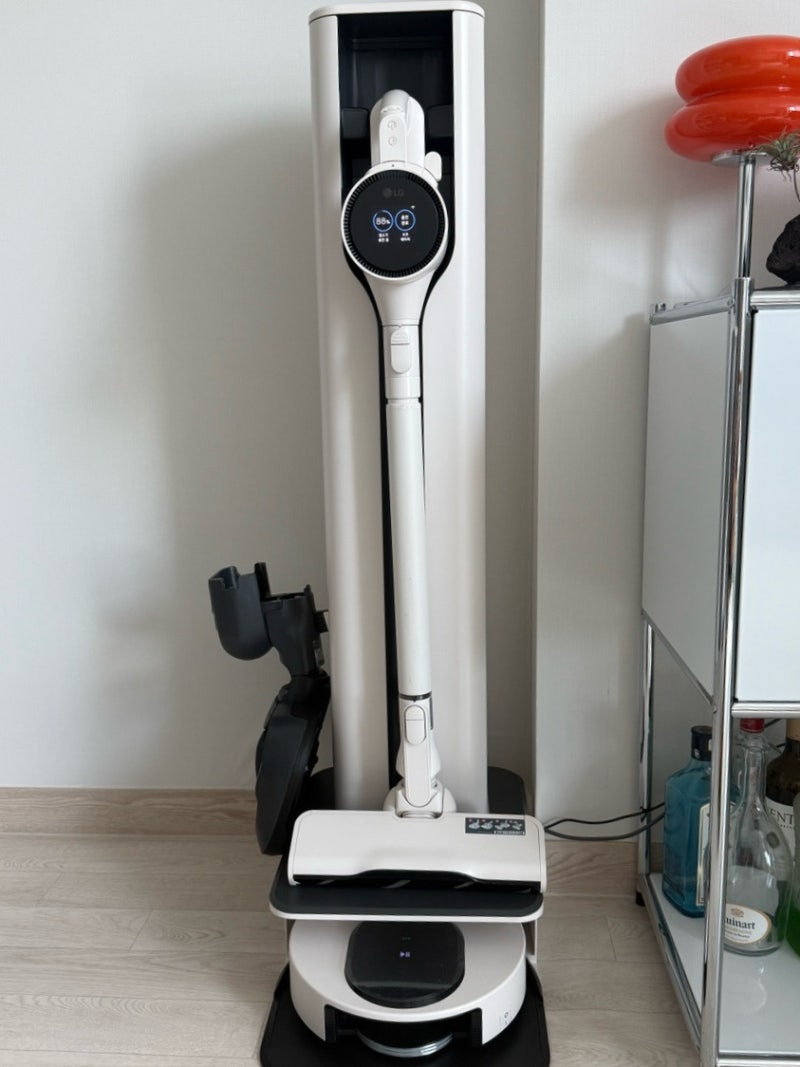 LG 코드제로 오브제컬렉션 A9 청소기 자가필터 청소법