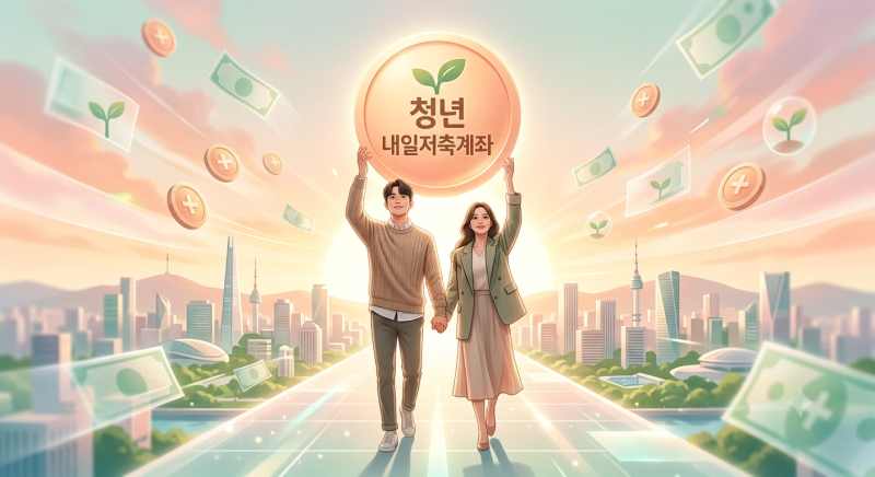 청년 내일저축계좌 신청 자격·조건·혜택 총정리 (매월 10만원으로 1,440만원 만드는 법)