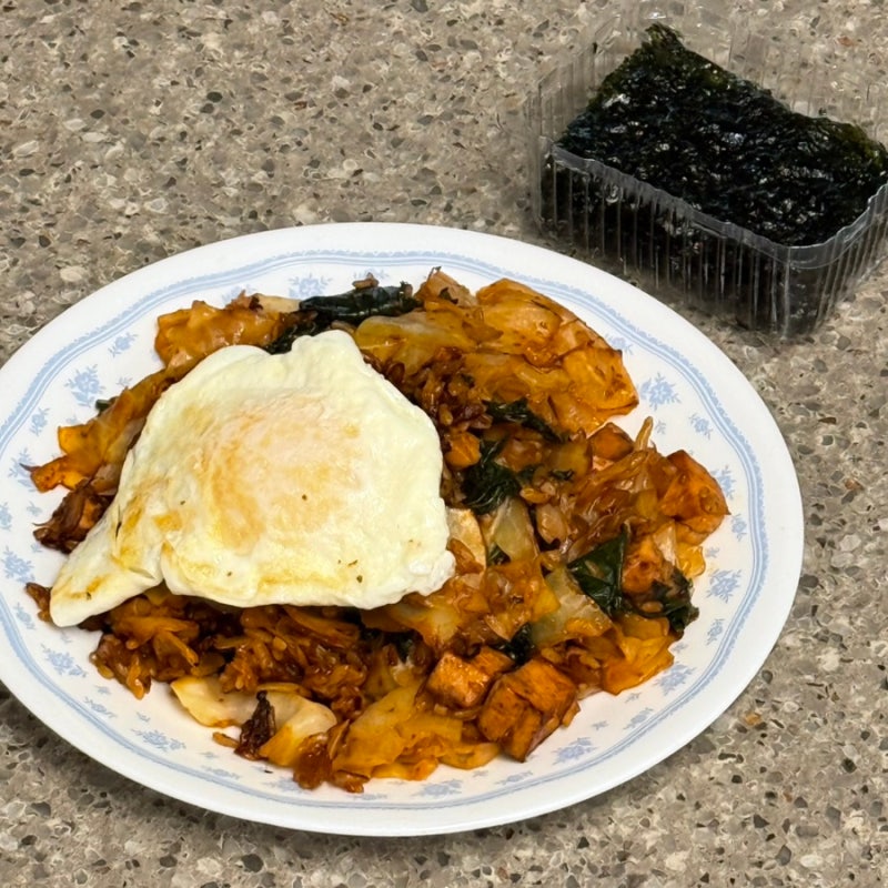레시피 | 철판 닭갈비 맛 JMT 다이어트 닭가슴살 양배추 볶음밥