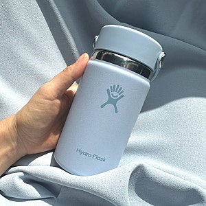 Hydroflask | 하이드로 플라스크 200ml 마이크로미니 텀블러 (트릴리움 핑크 뉴), 12온즈 355ml 와이....
