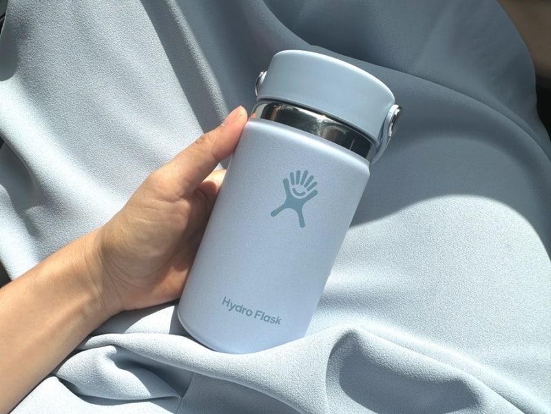 Hydroflask | 하이드로 플라스크 200ml 마이크로미니 텀블러 (트릴리움 핑크 뉴), 12온즈 355ml 와이....