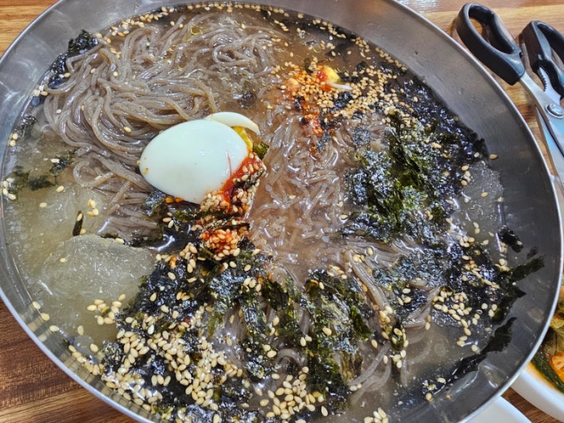 해운대맛집|강릉송정해변막국수♡|내돈내산 후기!!(고 정주영회장님의 단골맛집!!)