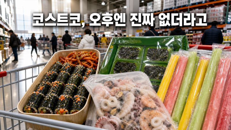 코스트코 인기 먹거리 추천, 오전에 먼저 담아온 재구매템 4가지