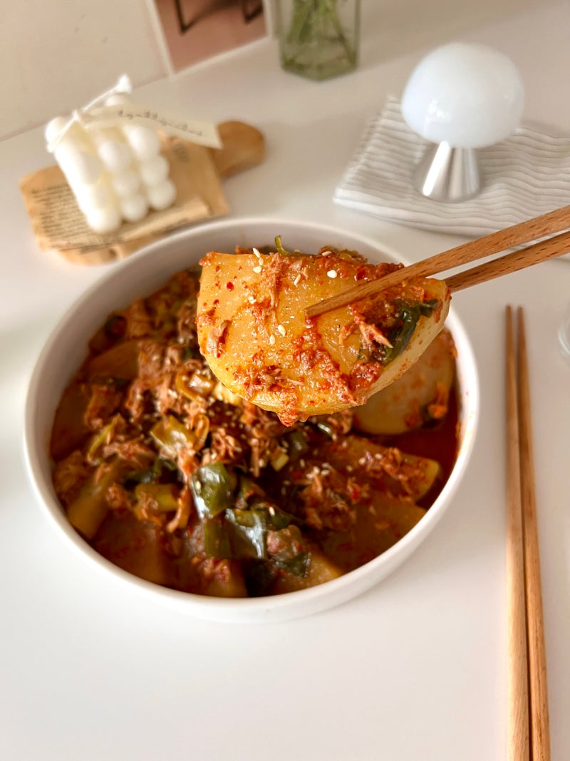 참치무조림만드는법, 정호영 레시피로 만든 밥도둑 반찬