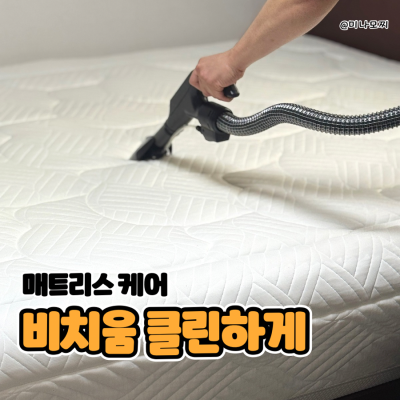 천안 매트리스청소 비치움 클린하게 건식 습식케어 받은 후기