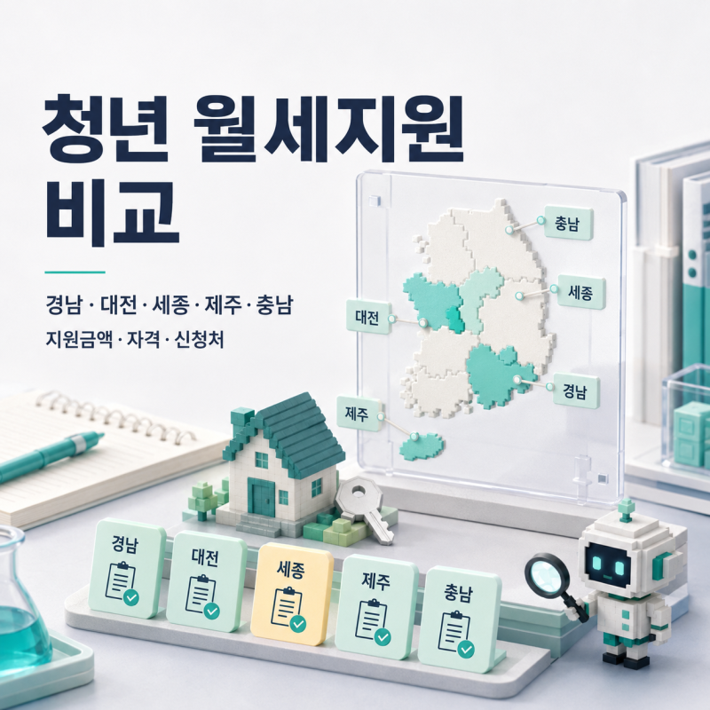 2026 청년월세지원 대상 지원금 신청방법과 지역별 차이까지 총정리