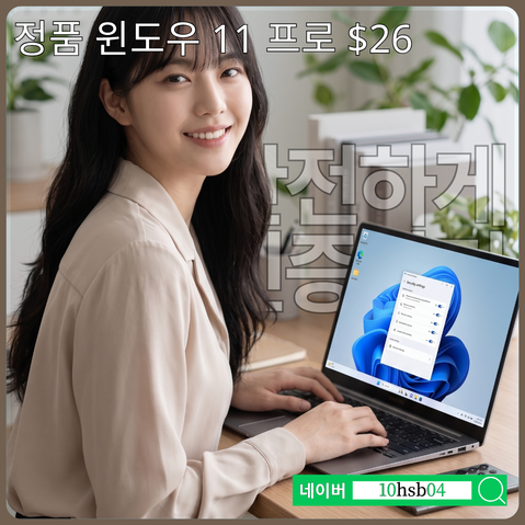 내 PC 보안 지키는 윈도우 11 프로, 정품 인증 키 $26대로 구하는 법