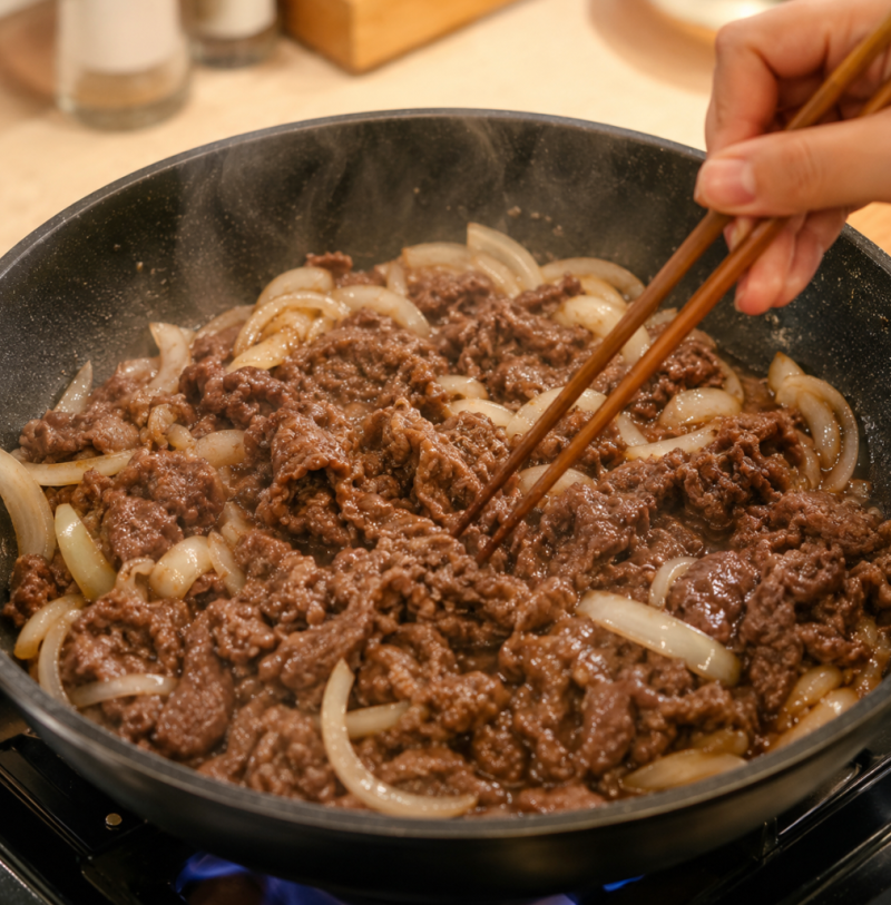 류수영 소불고기 황금레시피, 생배 없이 재우지 않는 황금비율