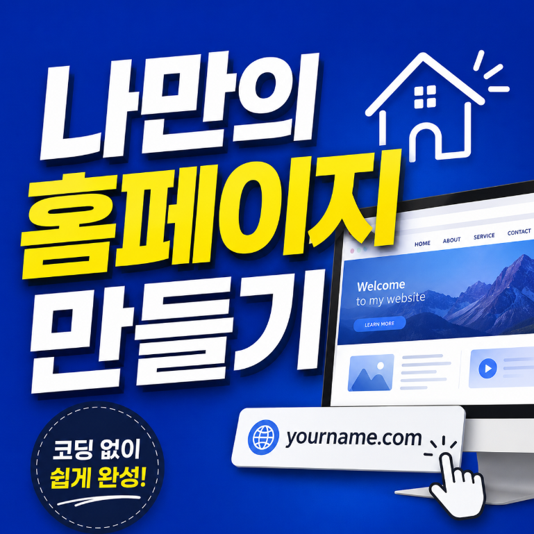 나만의 홈페이지 만들기(feat. 아임웹) / 제작·도메인 연결·비용 가이드