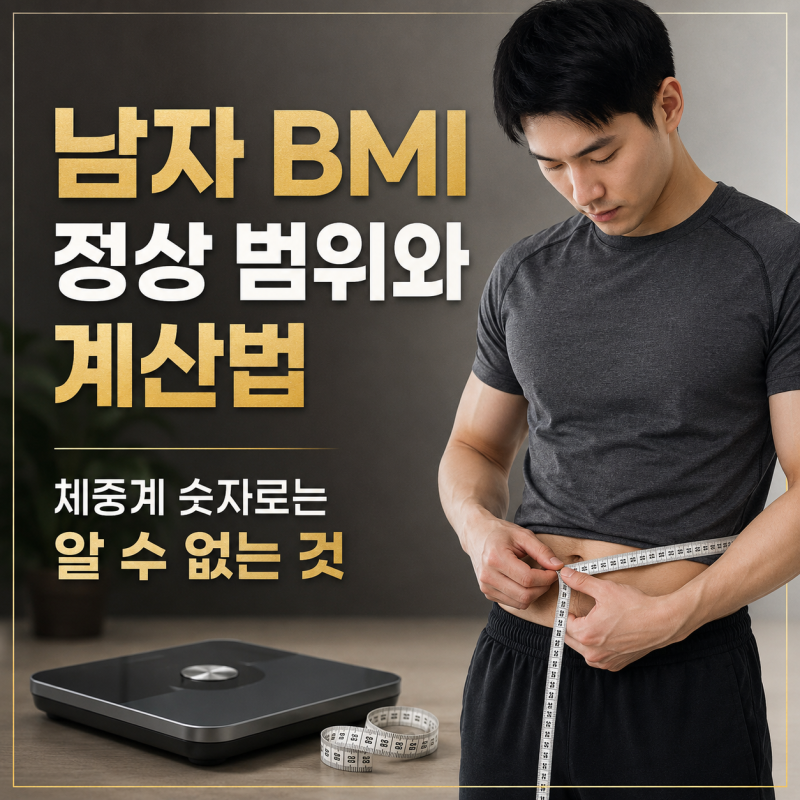 남자BMI 정상 범위와 계산법, 체중계 숫자로는 알 수 없는 것