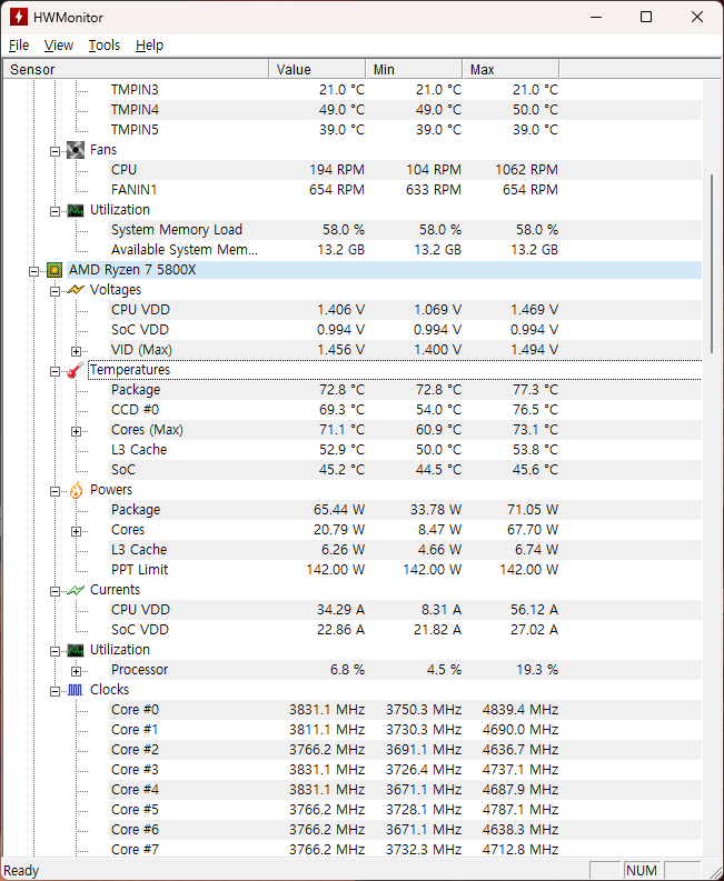 CPU, GPU 과열 확인하는 방법, 컴퓨터 온도 확인 프로그램