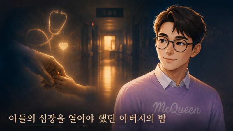 아들의 심장을 열어야 했던 아버지의 밤(유퀴즈_김웅한 교수 일화)